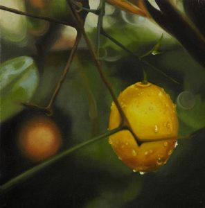 lemons painting
